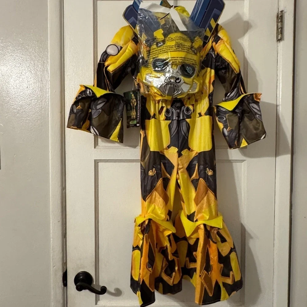 Transformer bumblebee costume size xsmall